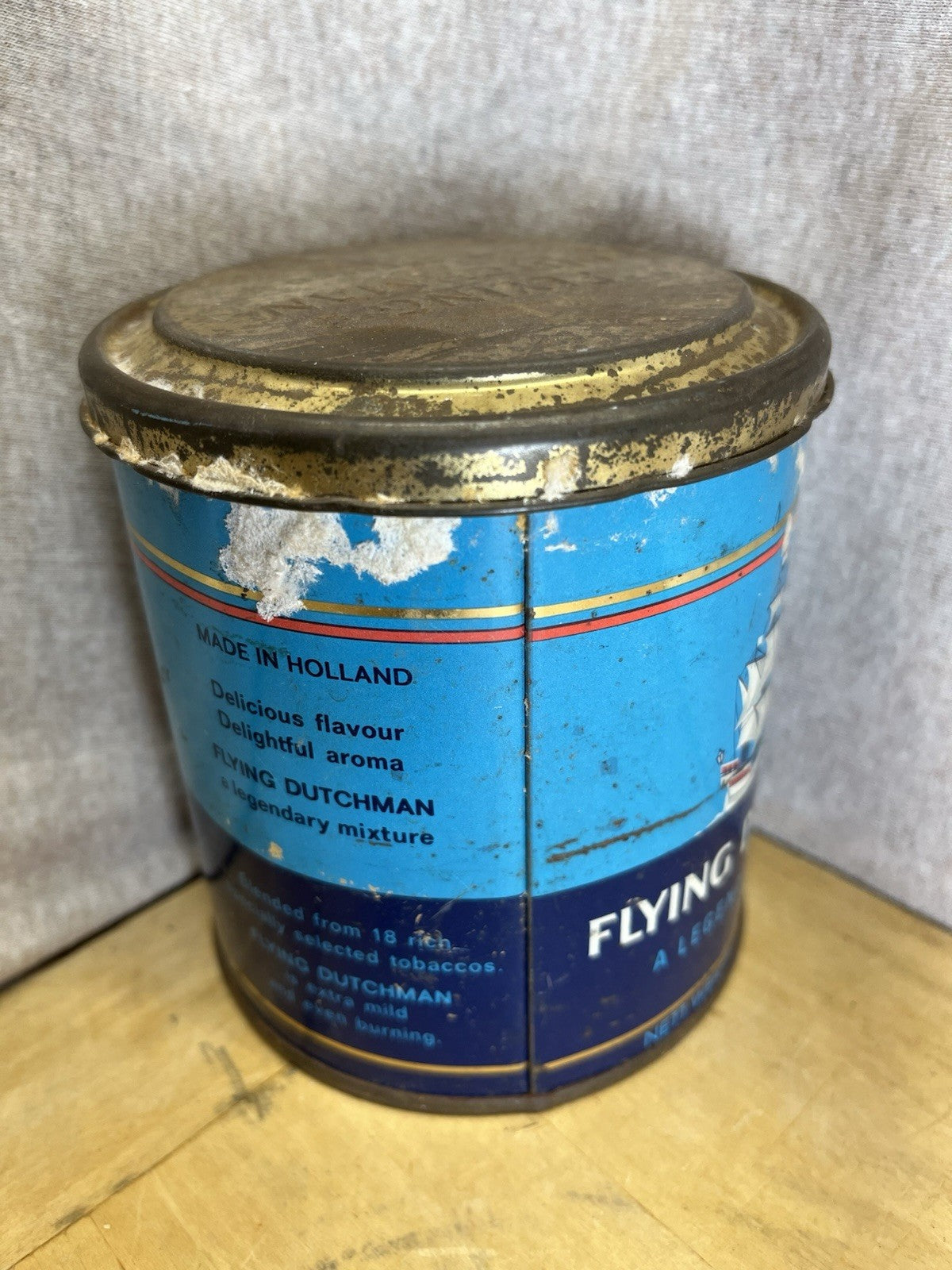 Flying Dutchman Empty Vintage Tobacco Tin
