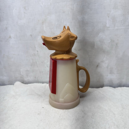 Whirley Moo Cow Creamer Dispenser Heavy Plastic Vintage