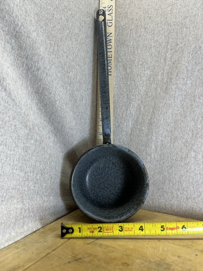 Grey Enamel Dipper 