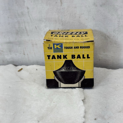 NOS Vintage Grizzly Tank Ball