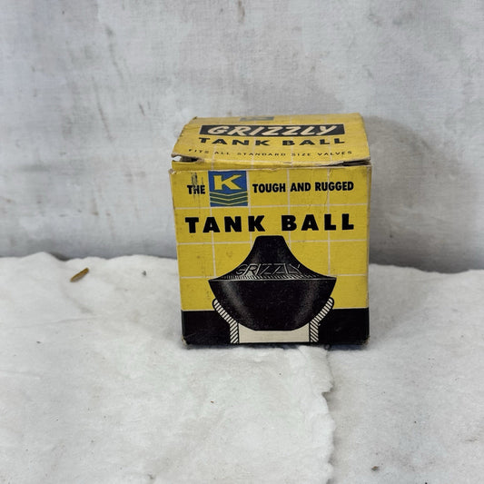 NOS Vintage Grizzly Tank Ball
