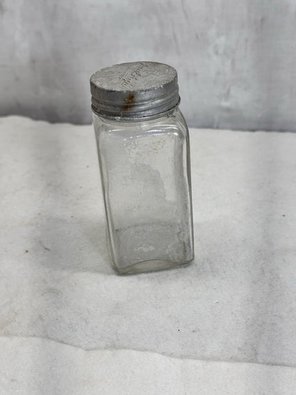Rawleighs Vintage Glass Bottle Aluminum Cap 