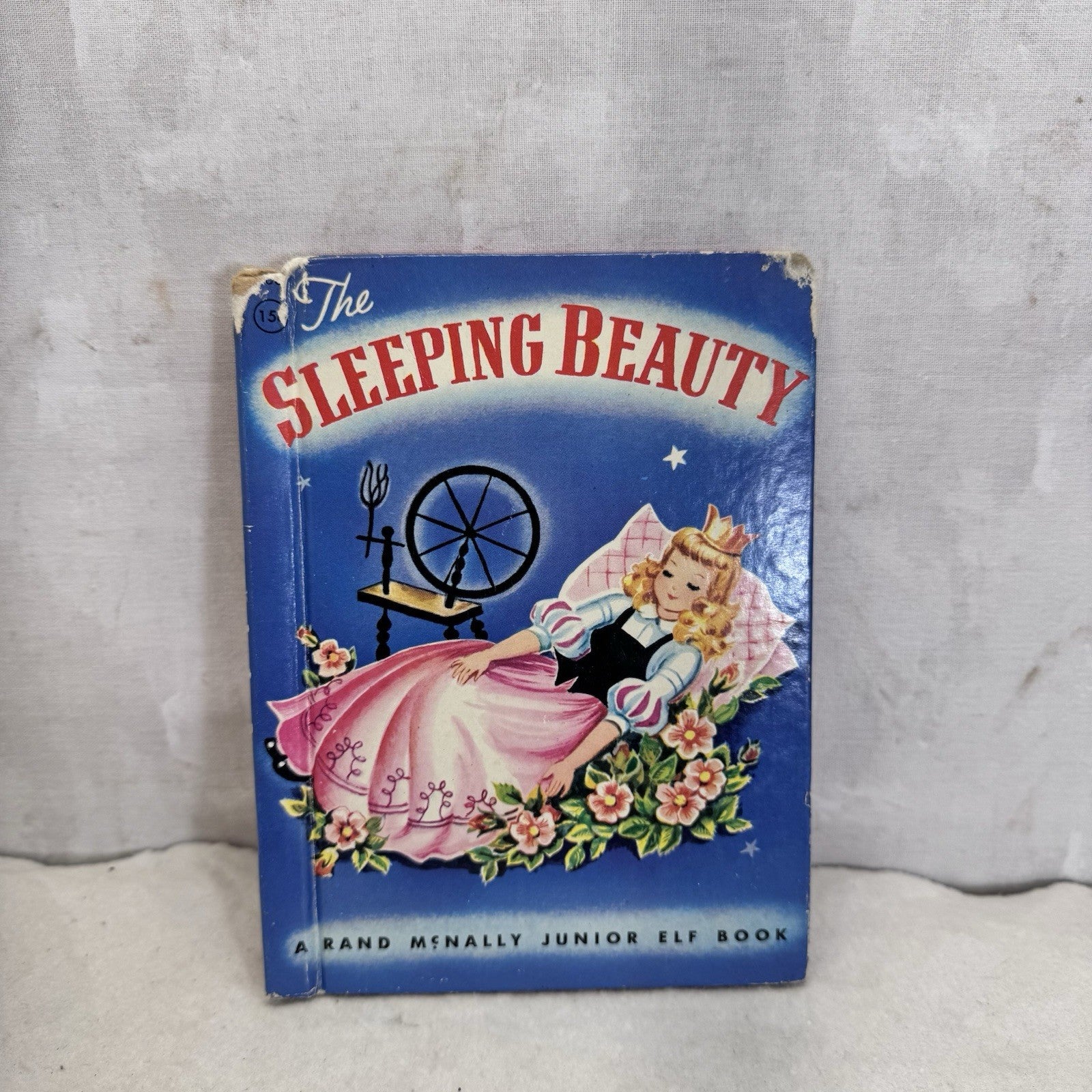 Sleeping Beauty Rand McNally Junior Elf Book Children’s Vintage 