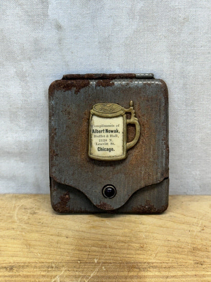 Antique Pocket Albert Norwalk Match Safe #1513