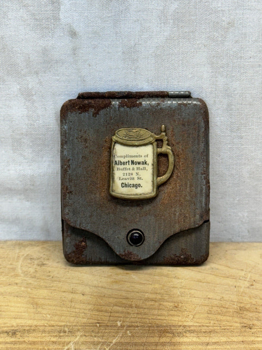 Antique Pocket Albert Norwalk Match Safe #1513