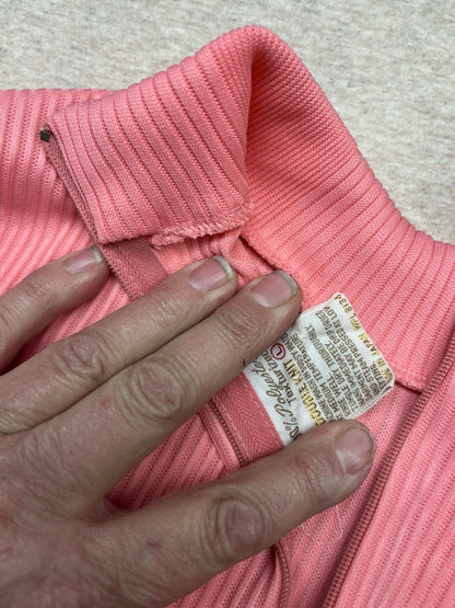 1960s Women’s Knit Peach L Sleeve Back Zipper 