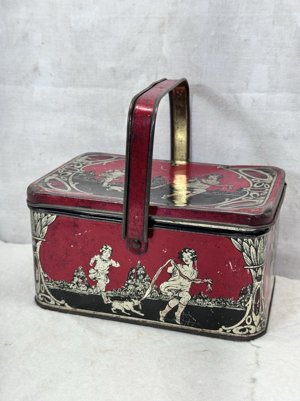 Child’s Tin Small Lunch Box Vintage