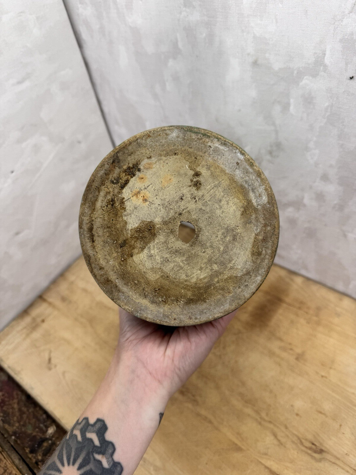 Pottery Planter Vtg #S-1529