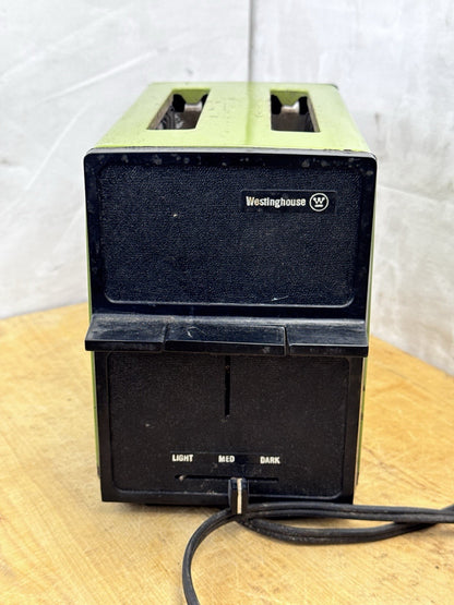 Vintage Green And Black Toaster Display Only #1145