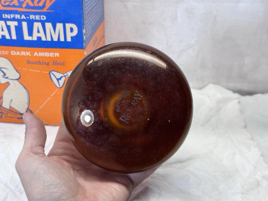 Rex-Ray Heated Lamp NOS Vintage Bulb 