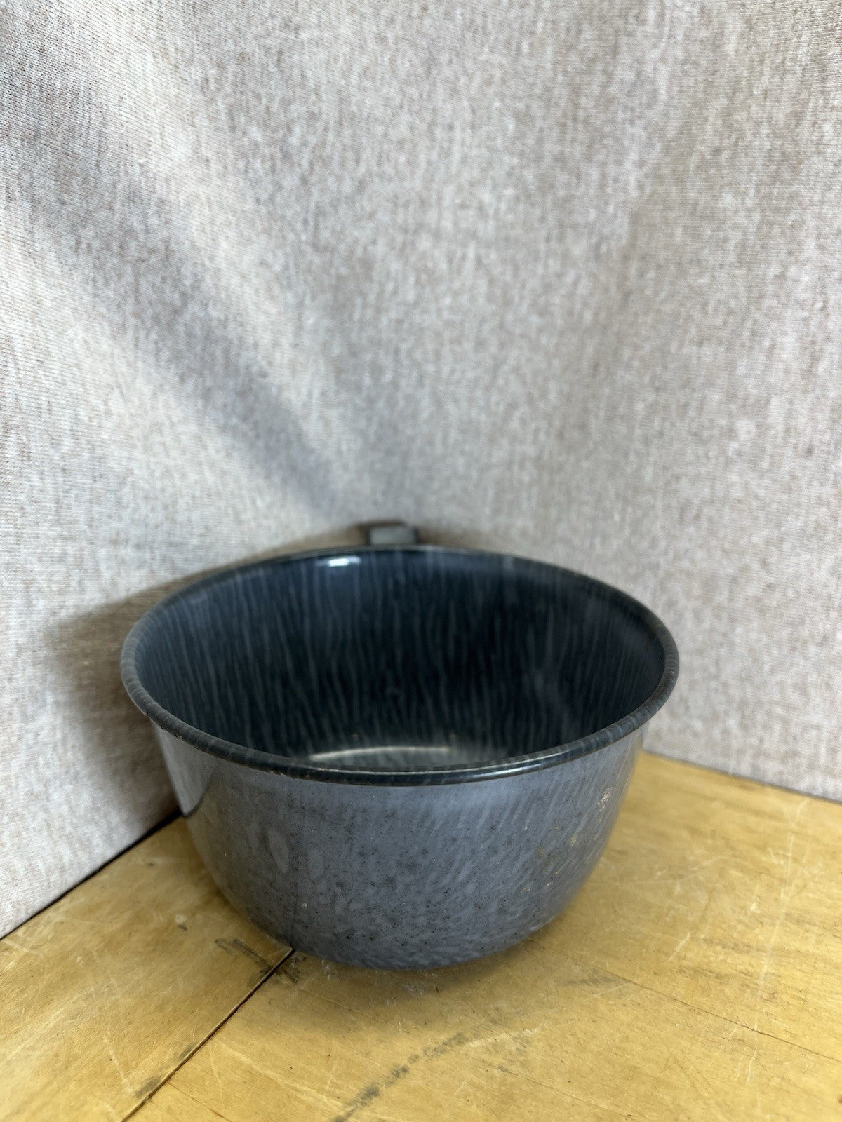 Enamel Grey Coffee Cup