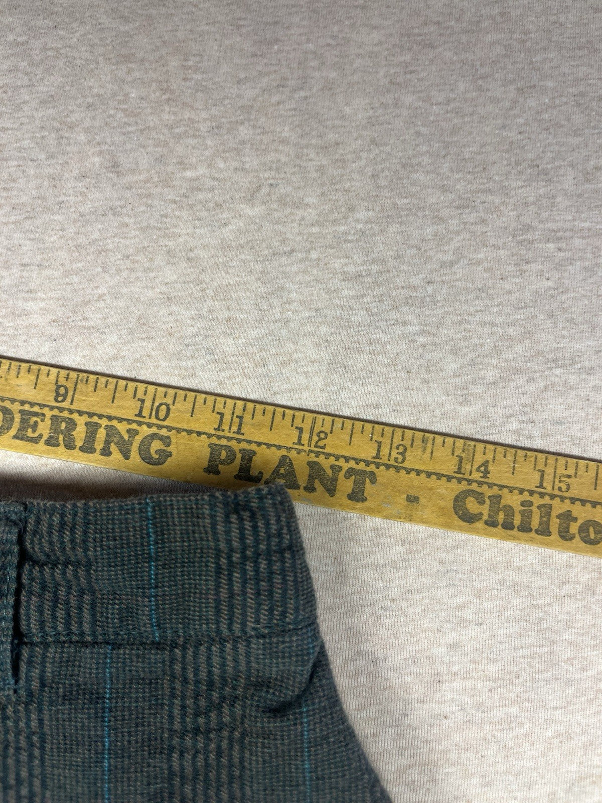 1980s Women’s Cotton Grey stripe Stirrup Pants
