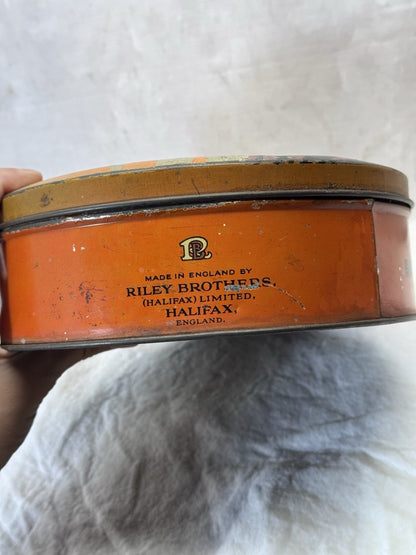 Riley’s Rum & Butter Toffee Tin Vintage #S-1958