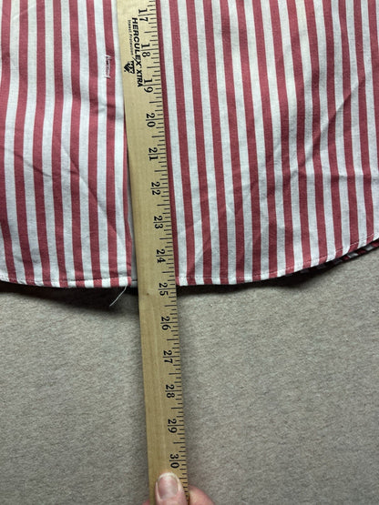 1970s, 80s Women’s Red Striped Cotton S Sleeve Alecia Shirt