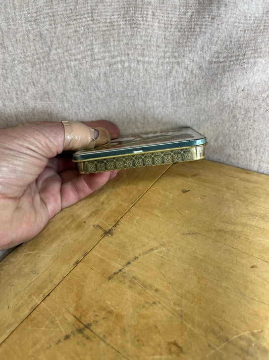 Sporting Empty Cigarette Tin