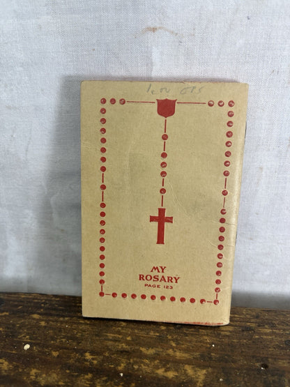 Vintage 1942 My Military Missal of Catholic Prayers for the WWII US Armed Forces