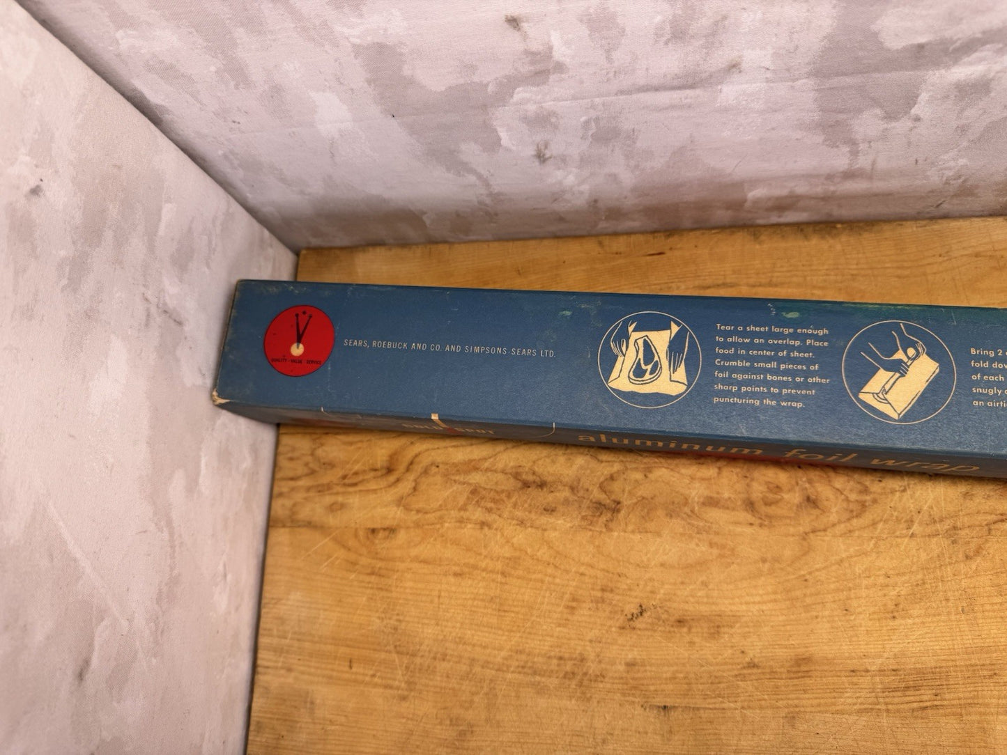 Cold Spot Aluminum Foil Box Vtg#1309