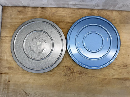 Film Reel Tins Empty Vtg