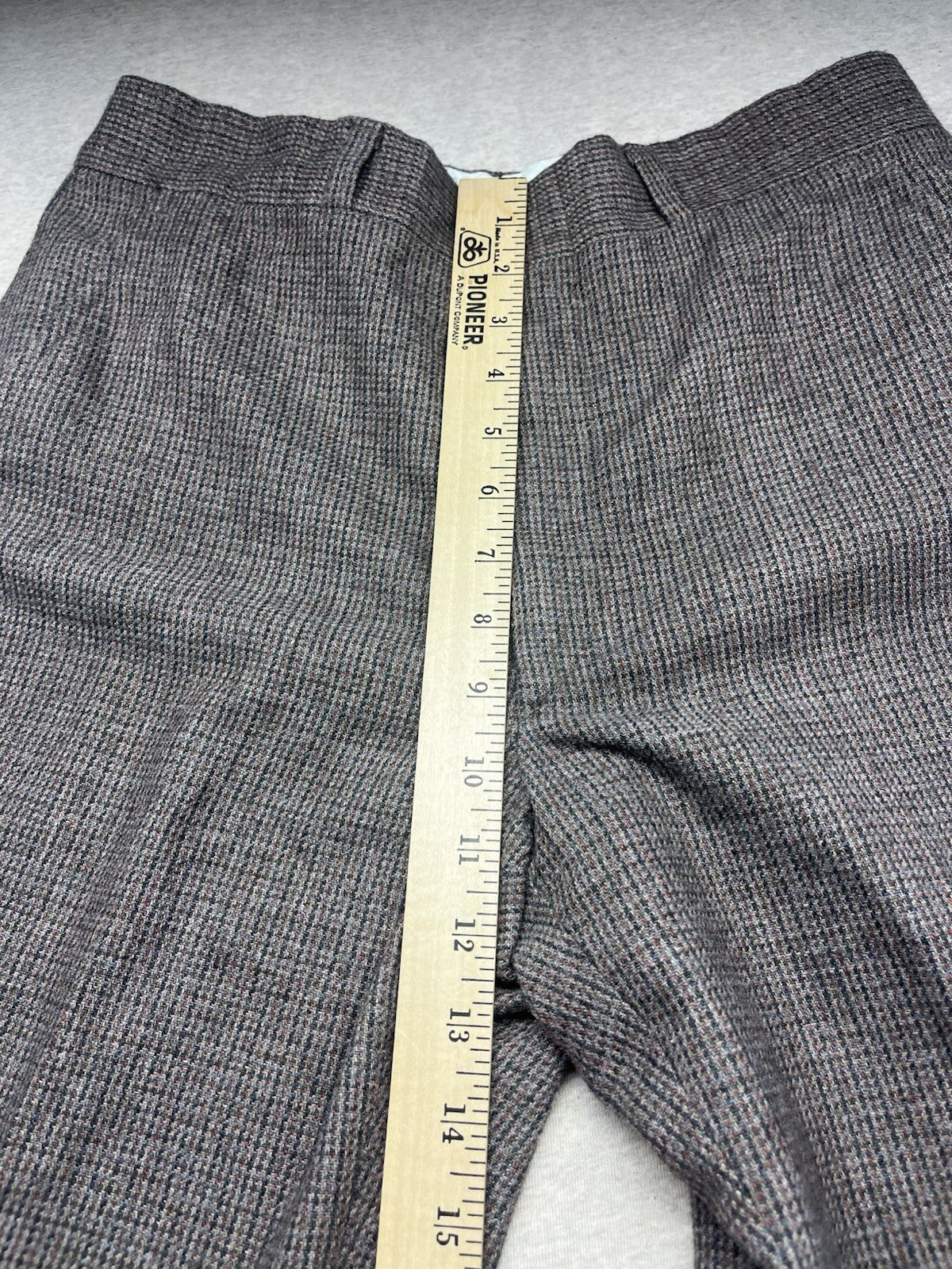 1960s, 70s Men’s wool Haager Brown Pants