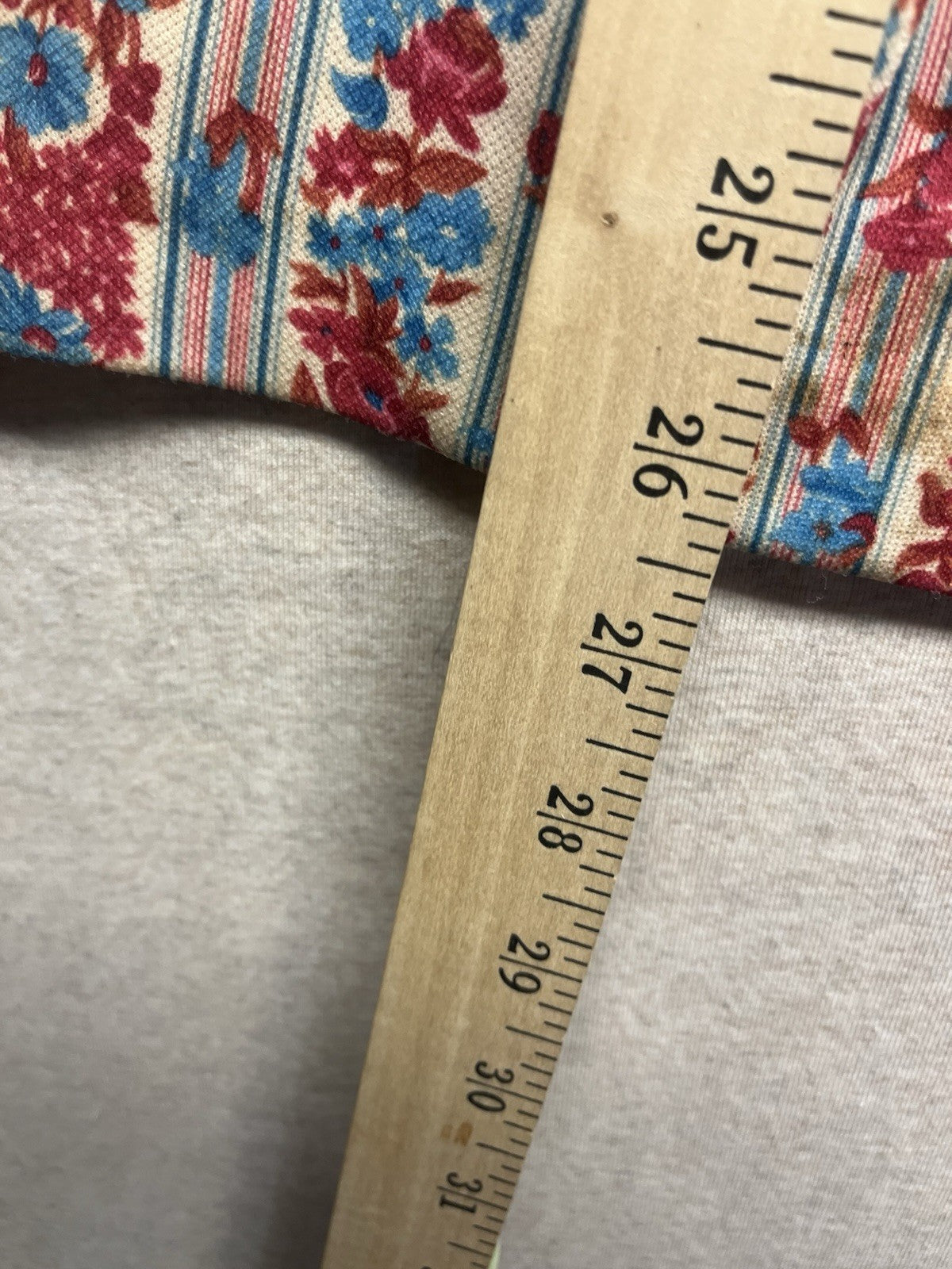 1970s Women’s Knit Flowered Print Top W/pockets