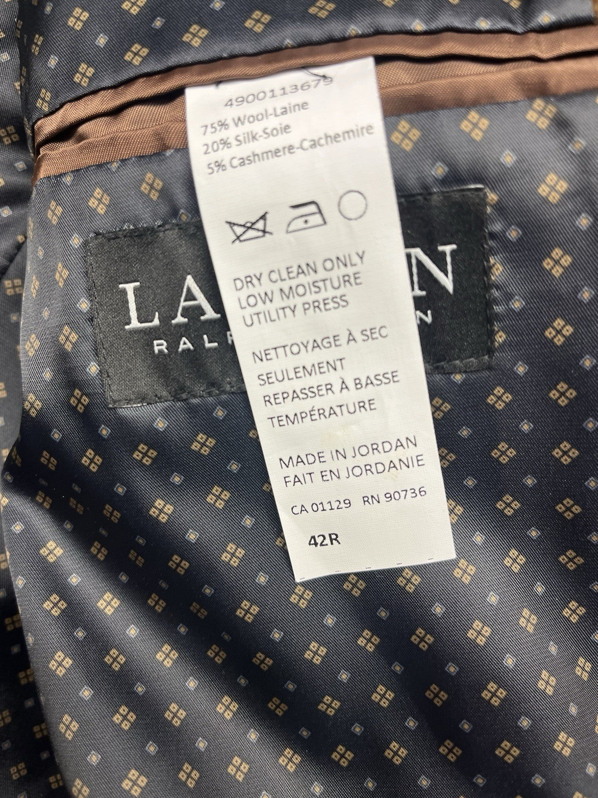 ralph lauren sport coat 42r