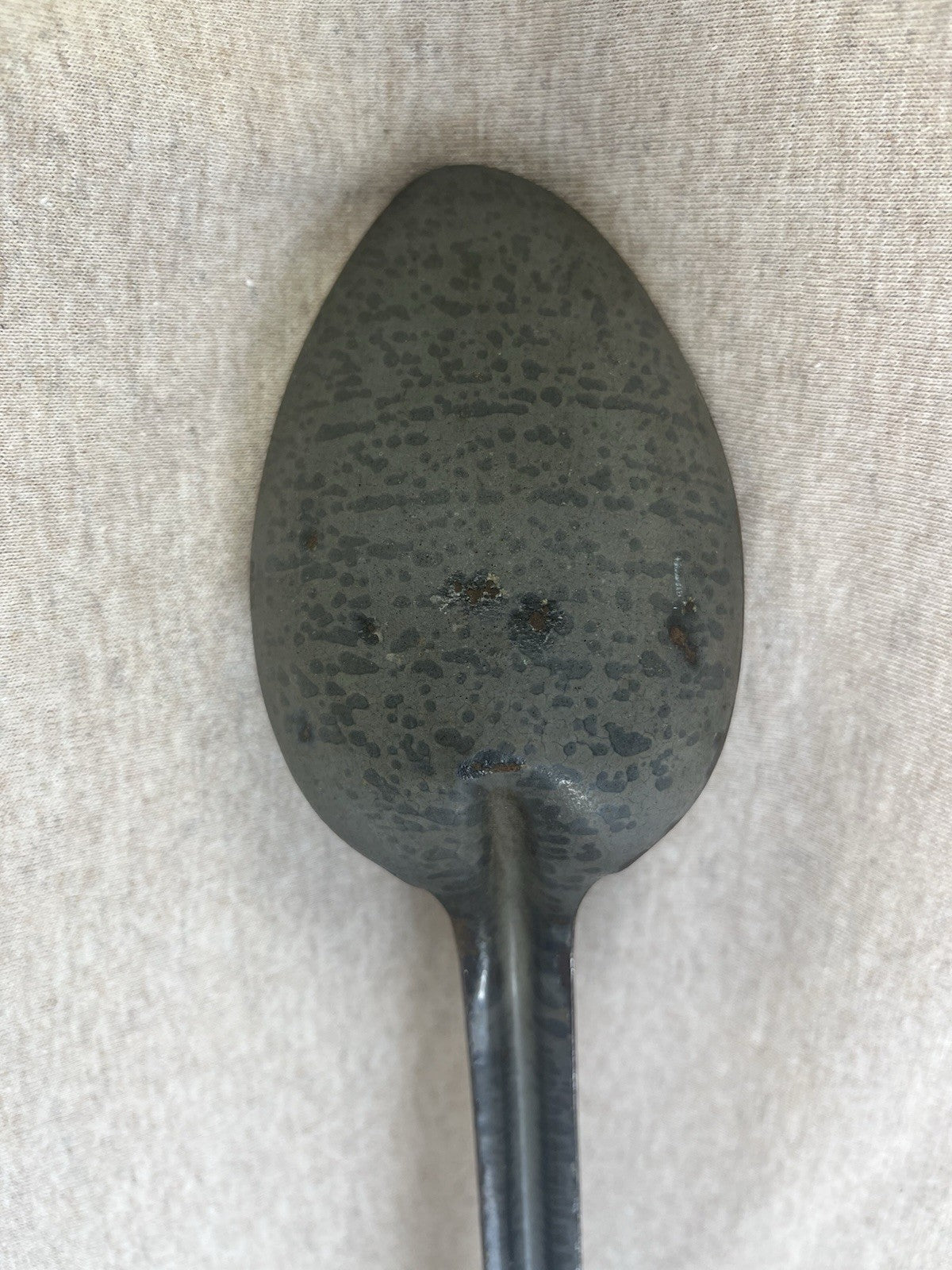 Grey Enamel 15 1/4” Spoon