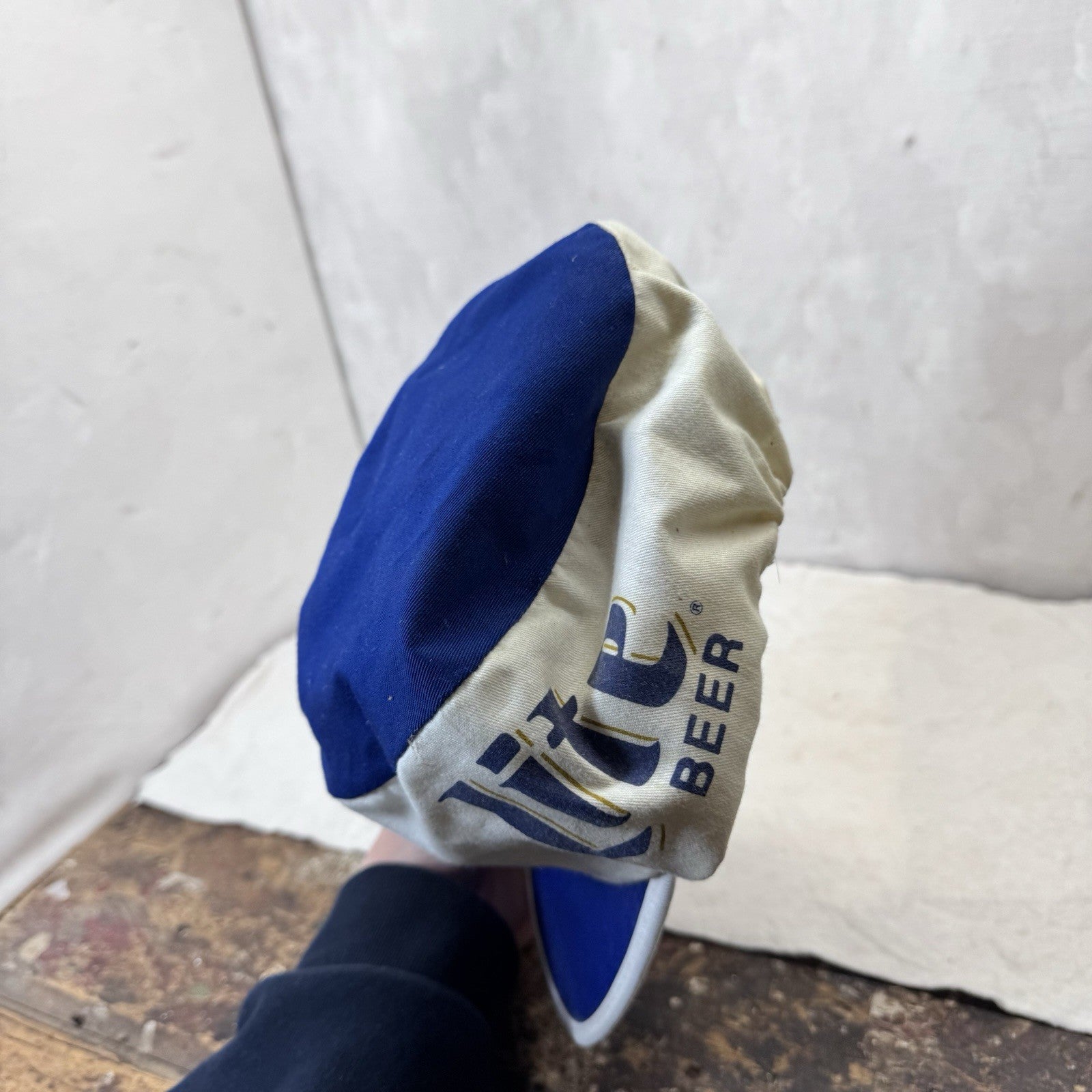 Miller Lite Painters Cap Hat Vintage 