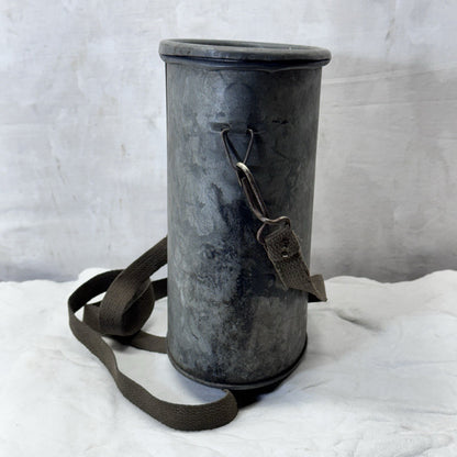 Vintage Small Strap Minnow Bucket Metal