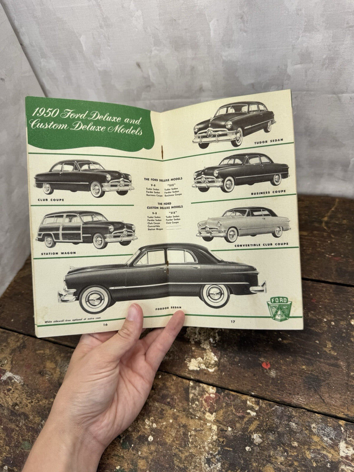 Vintage 50 Ford Pamphlet #1009
