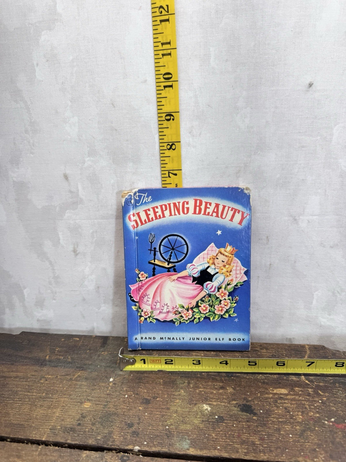 Sleeping Beauty Rand McNally Junior Elf Book Children’s Vintage 
