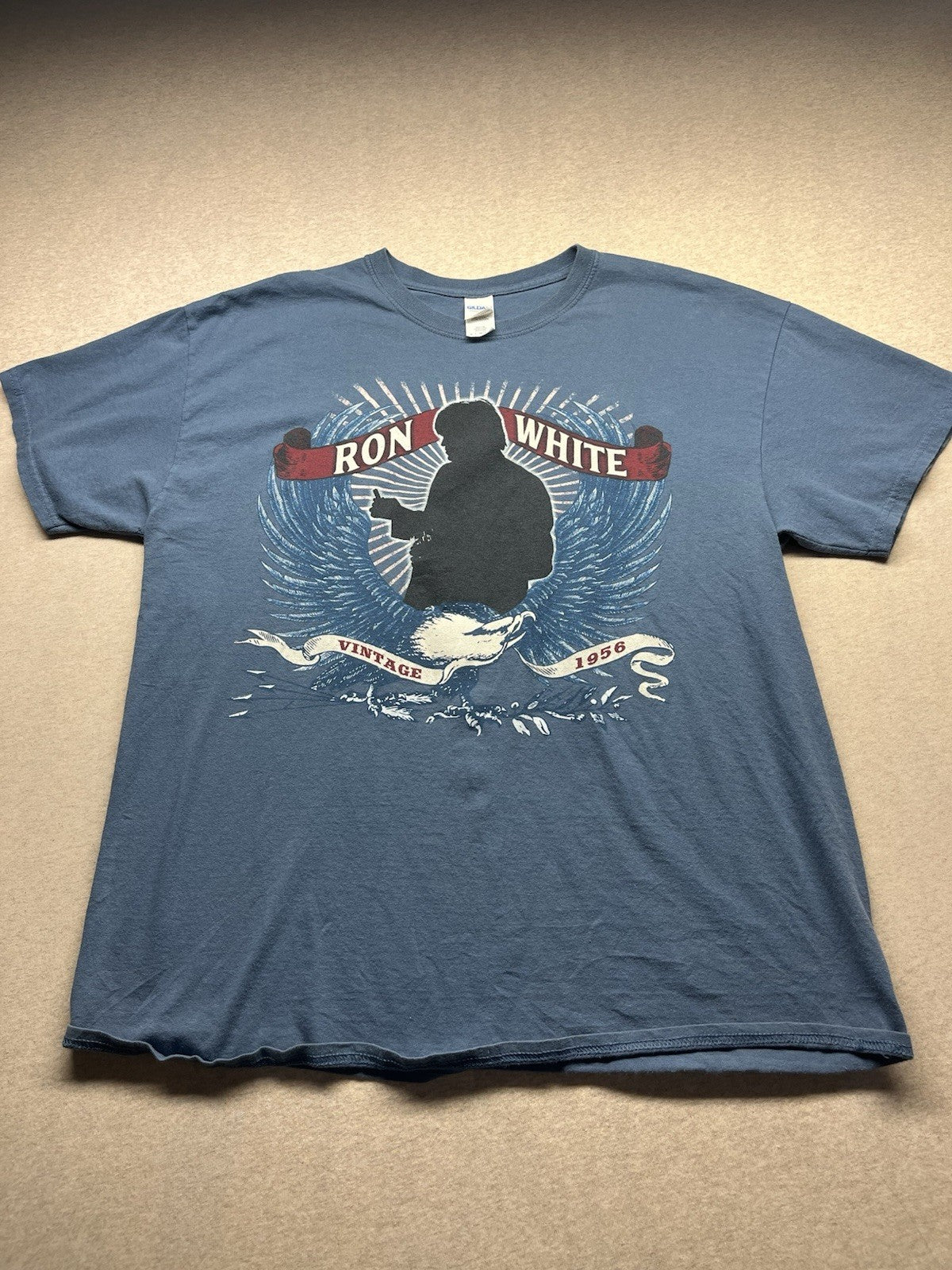 Gildan  Ron White XL Men’s Blue Tshirt