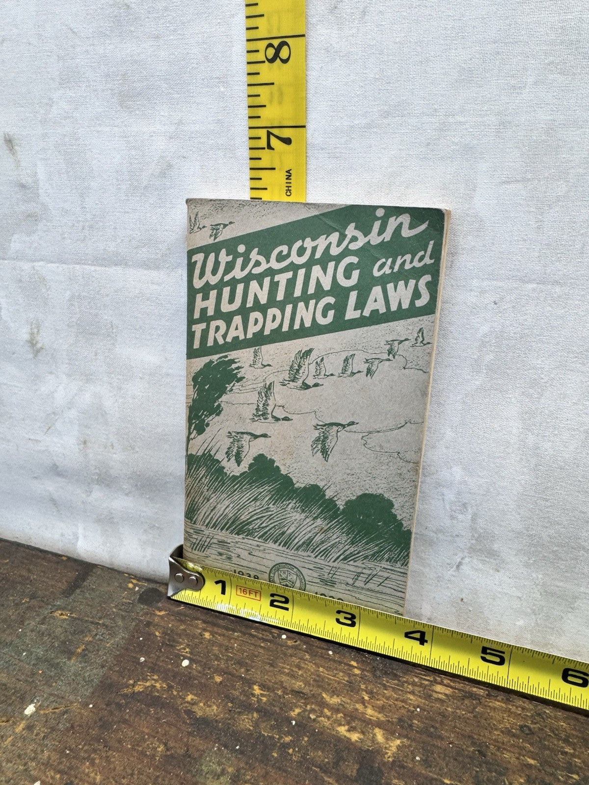 Wisconsin Hunting Trapping Laws 1938-1939