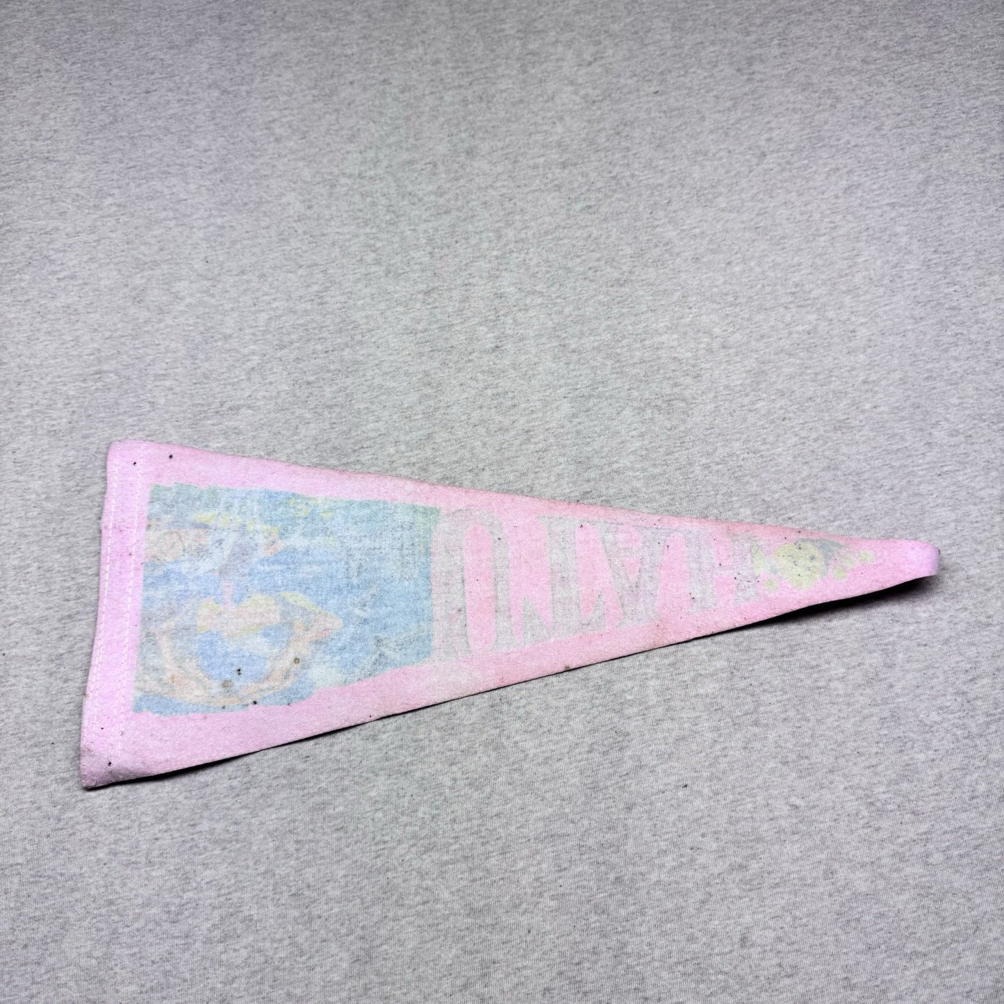 Utah Vintage Fabric Pennant Banner Flag Souvenir 