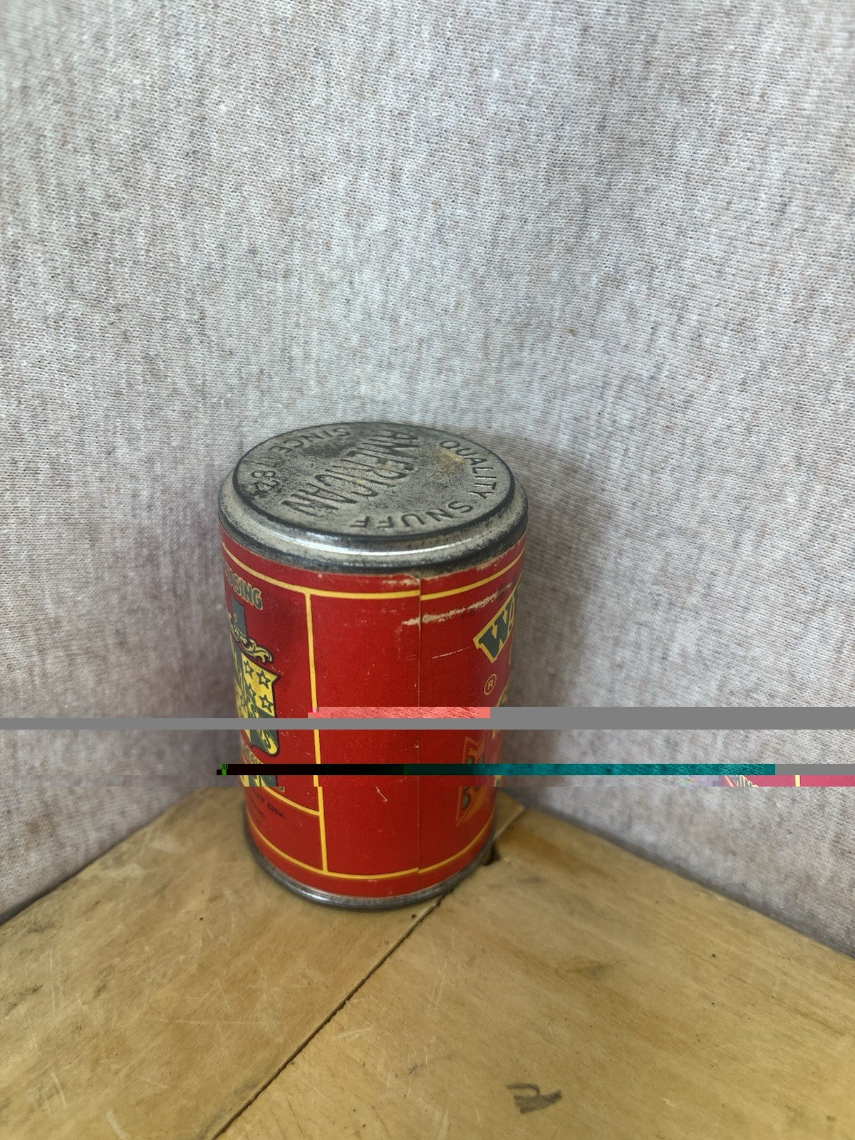 W.E.Garrett & Sons Sweet Snuff Tobacco Empty Tin