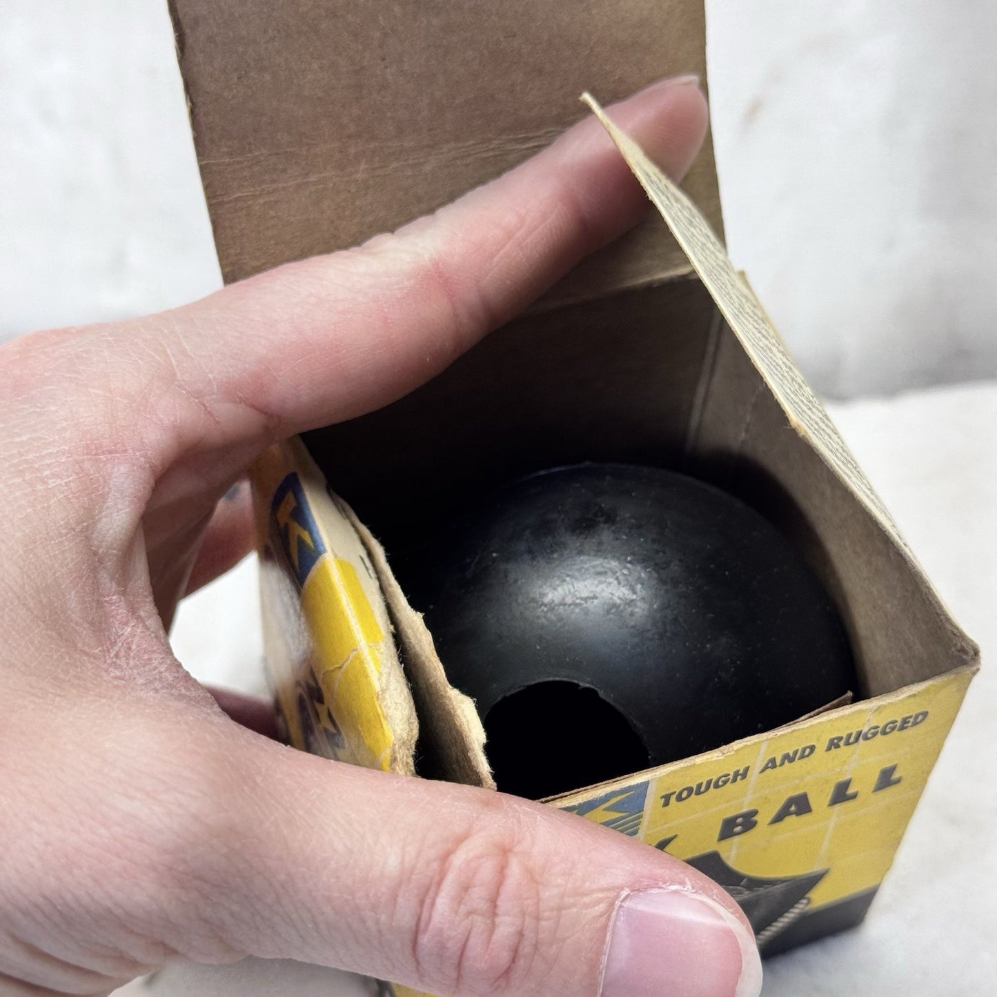 NOS Vintage Grizzly Tank Ball