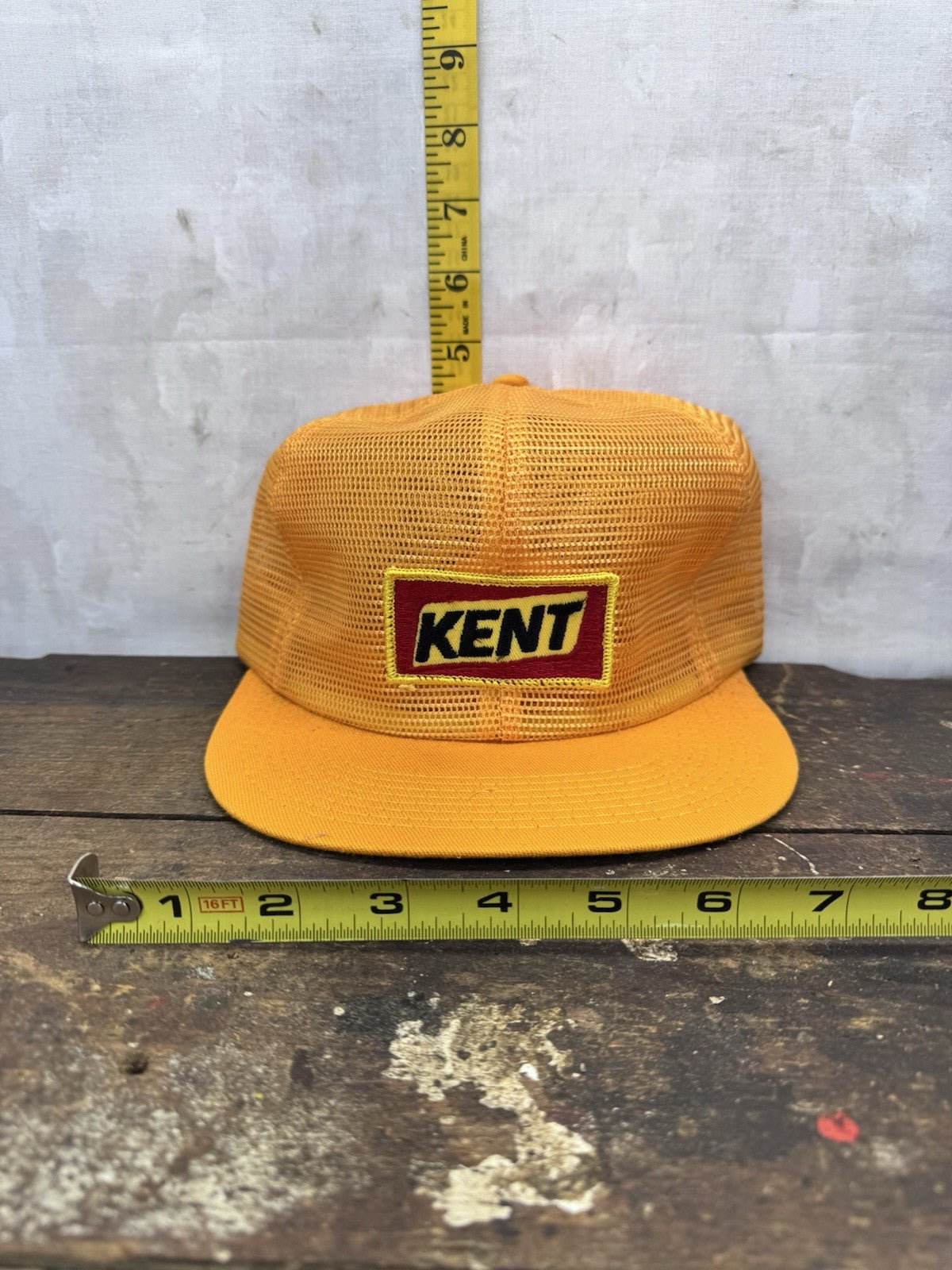 Kent SnapBack Hat Vintage Foam Missing From Inside Band #1110