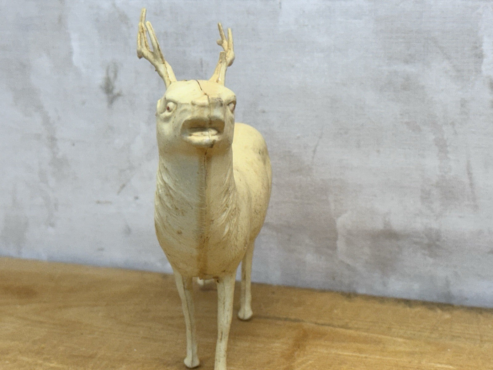 Plastic Reindeer Vintage Christmas #1054