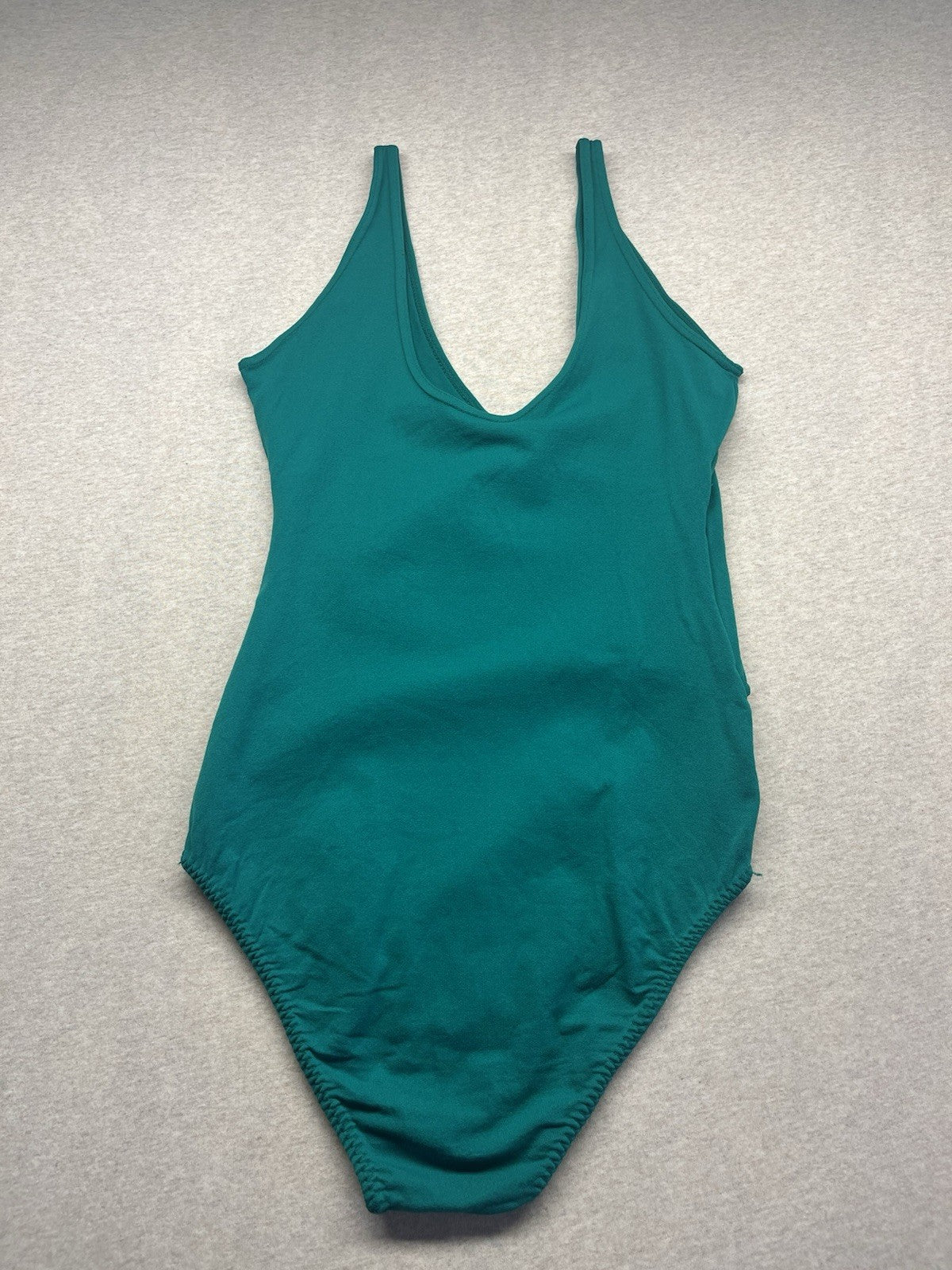 1990s Women’s Green Knit Sleeveless Body Suit