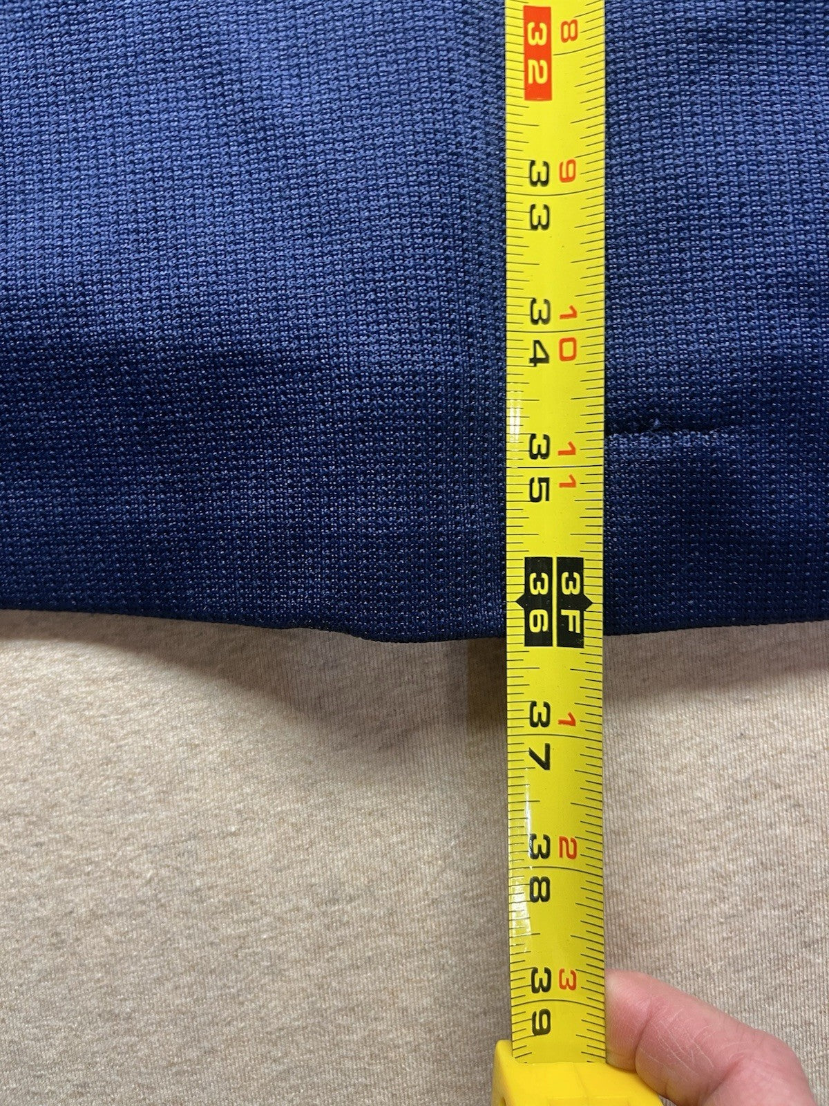 1970s, 80s Women’s Blue And White Sleeveless Dress