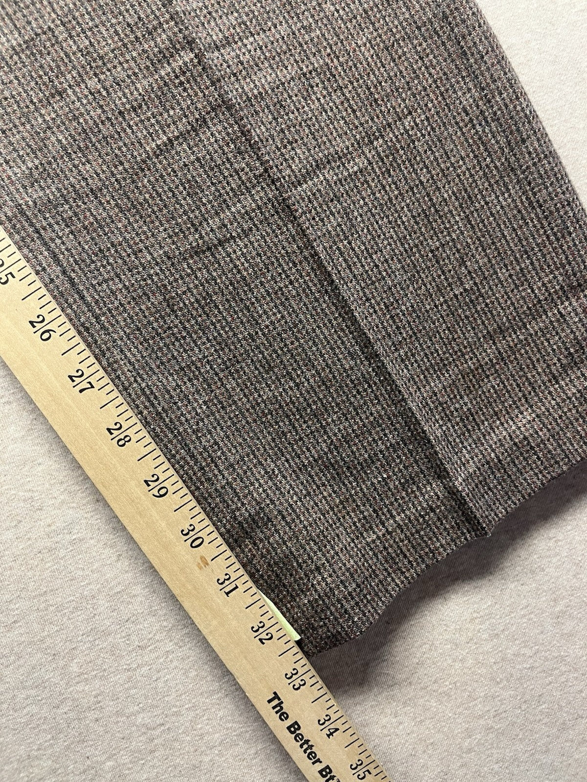1960s, 70s Men’s wool Haager Brown Pants