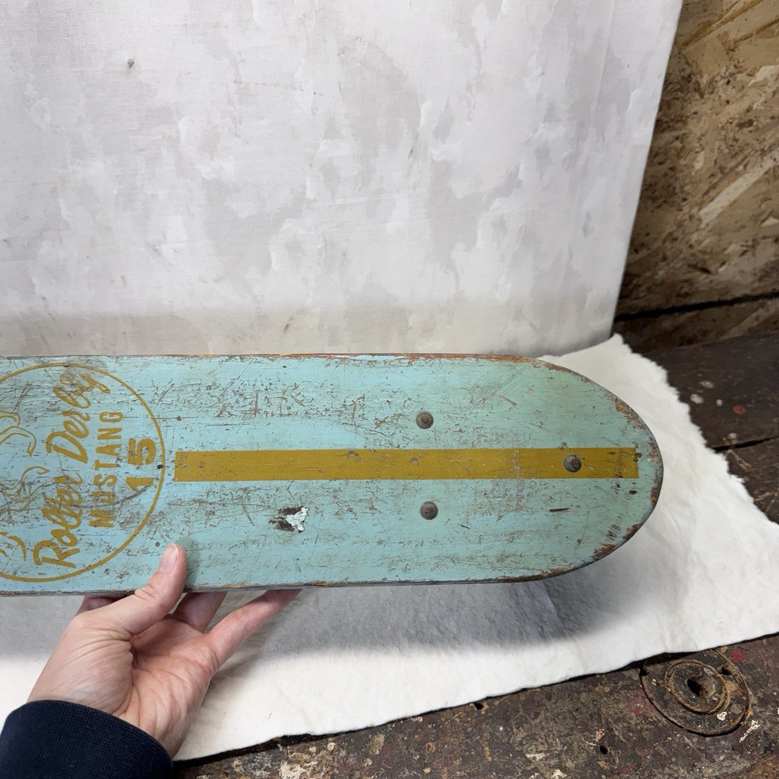 Roller Derby Mustang Skate Board #15 Vintage