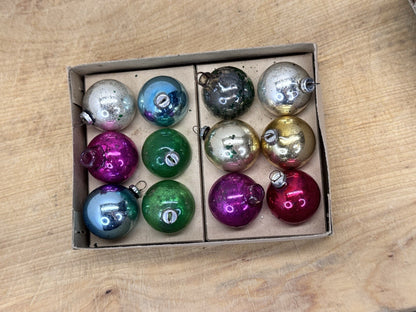 Vintage Shiny Brite Mini Ornaments #1089