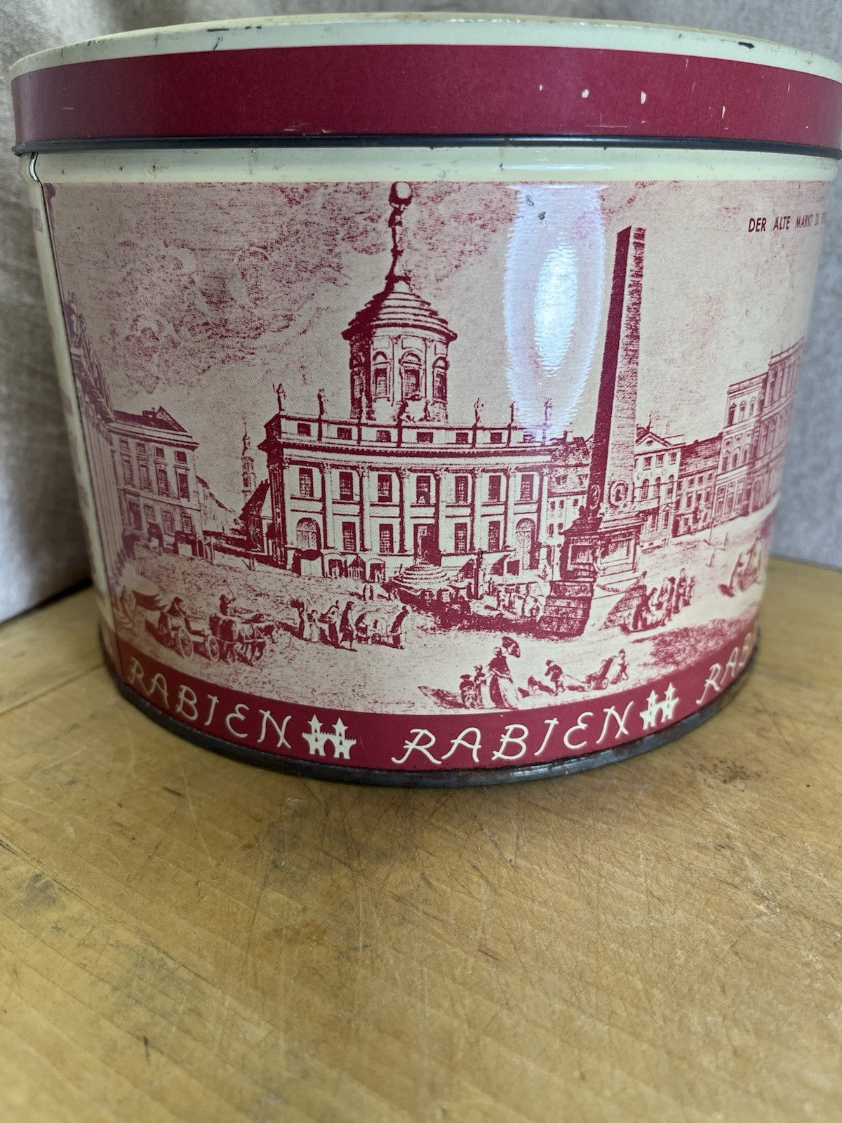 Rabien Confectioners Vintage Empty Tin