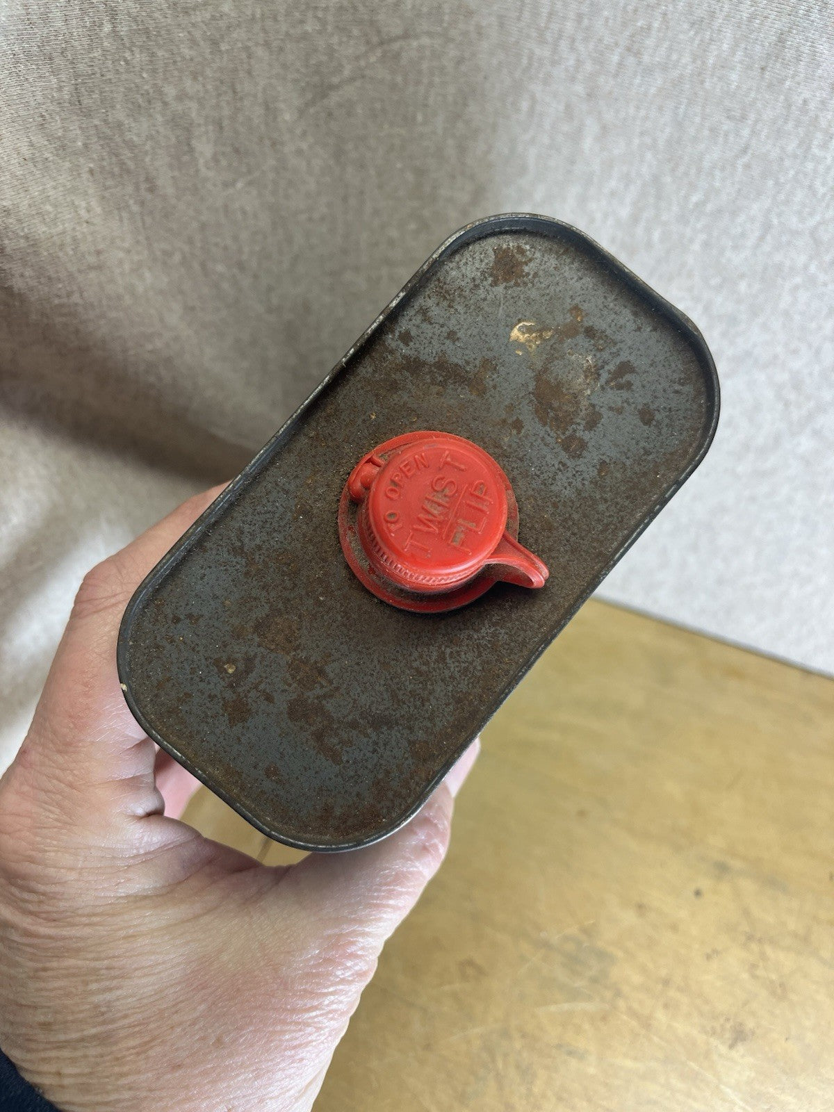 Paco Solvent Empty Vintage Tin