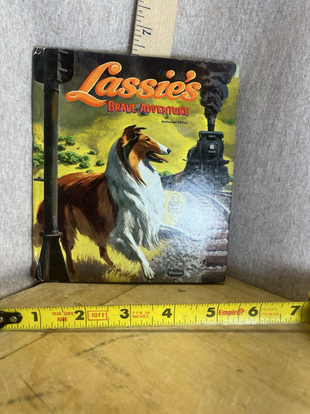 Child’s Lassie Book By Whitman