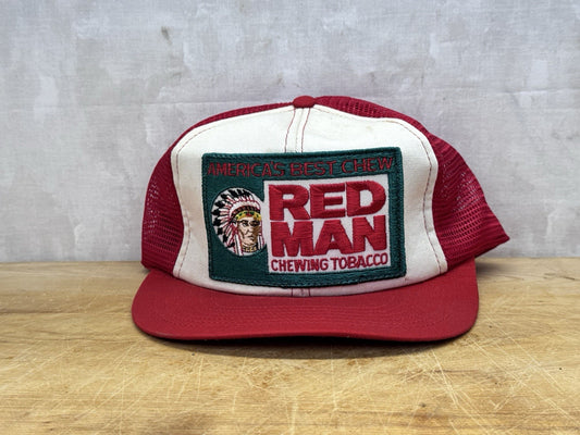 Red Man Vintage SnapBack Hat #1180