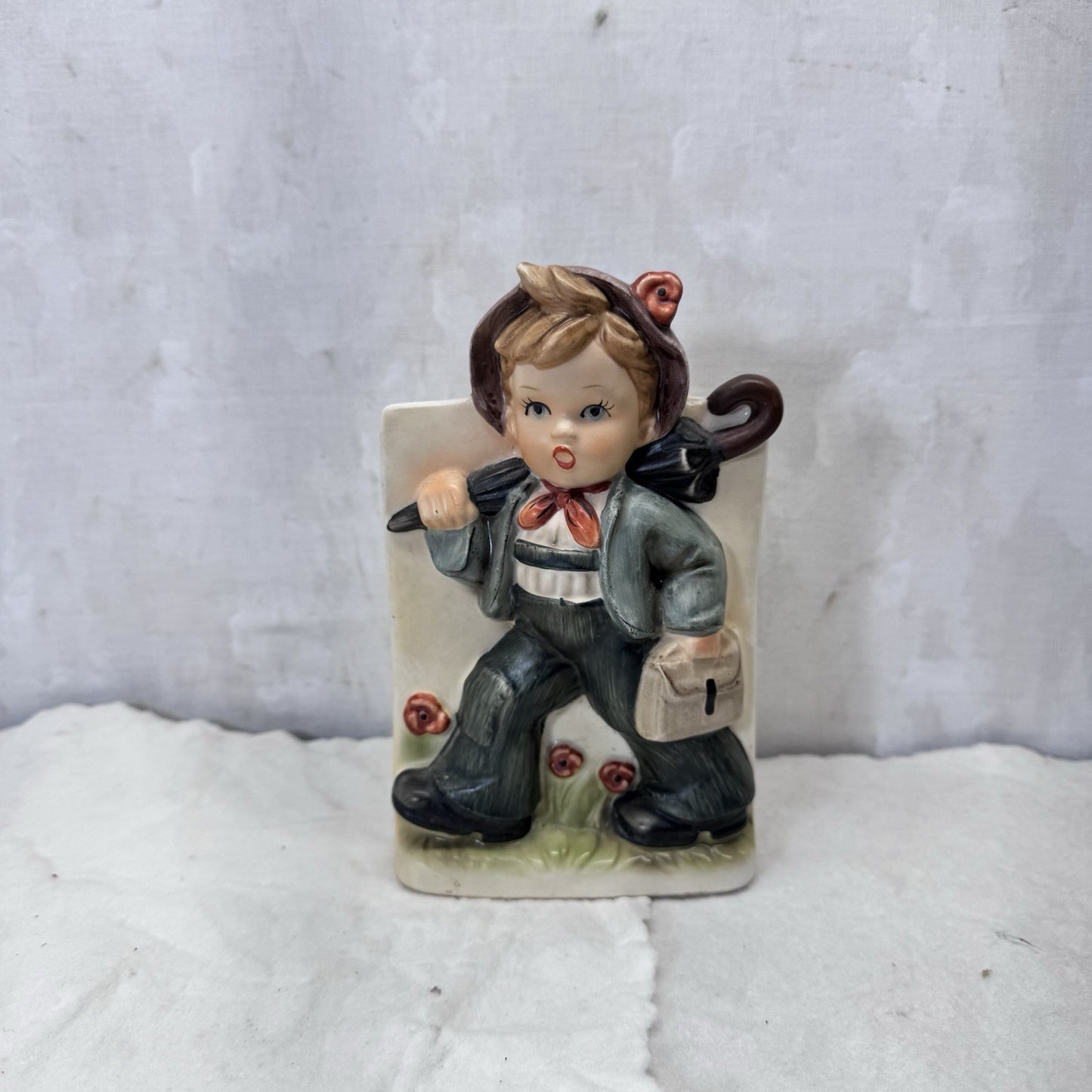 Napcoware Little Boy Planter Vintage 