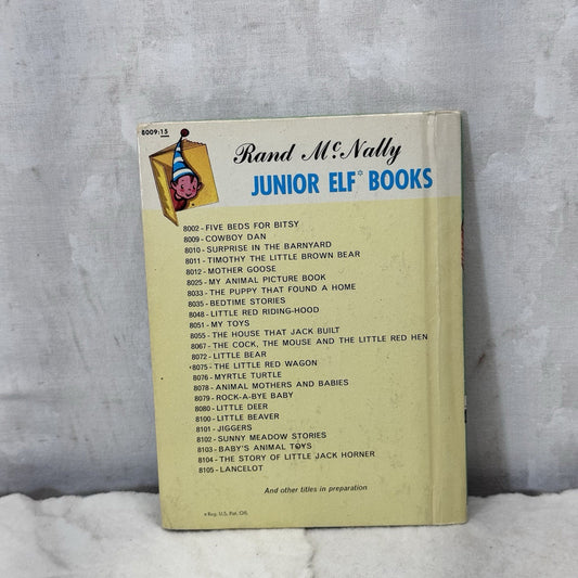 Cowboy Dan A Rand McNally Junior Elf Book Vintage 