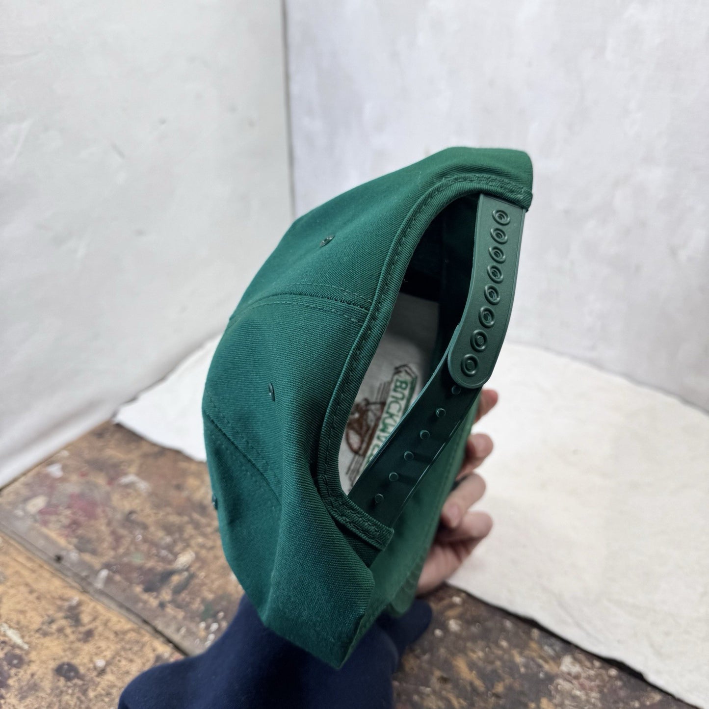 Buckmaster Member Green SnapBack Vintage Hat NOS