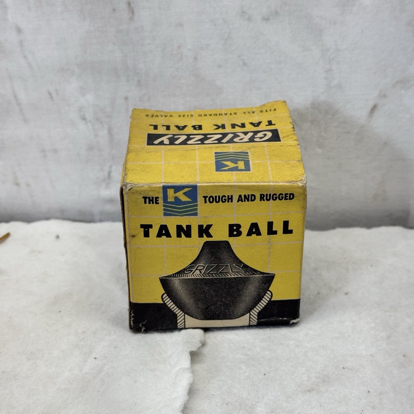 NOS Vintage Grizzly Tank Ball